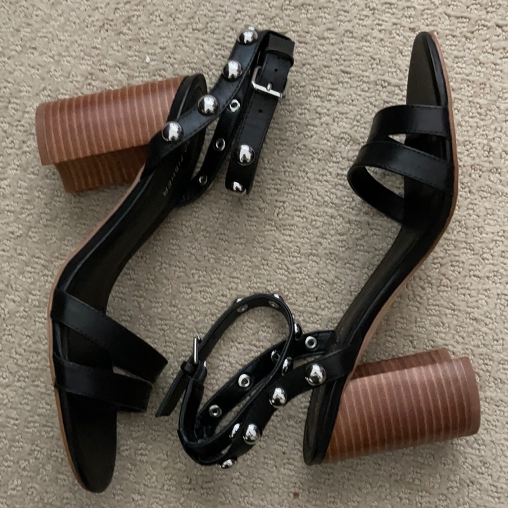 Marc Fisher Lantern Leather Sandals, never worn